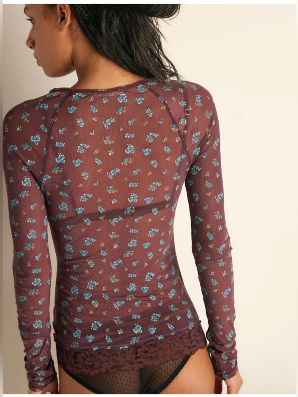 Free People Intimately Midnight Spark Layering Top - Picture 6 of 7
